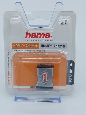 Hama HDMI Adapter Kupplung Stecker Verbinder für Kabel Verlängerung 4K UHD HD A1