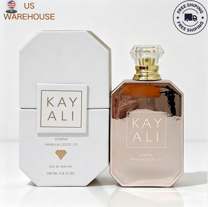 Kayali Utopia Vanilla Coco 21 EDP Spray 3.4oz Women Creamy Vanilla Coconut NEW