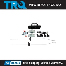 TRQ Tailgate Kit Handles Cables Bezels Fits 09-10 Dodge Ram 1500 11-12 Ram 1500