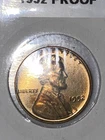 1952 Lincoln Wheat Cent Penny Proof Uncirculated Red Great Coin
