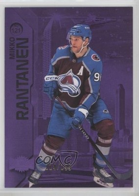 2023 Skybox Metal Universe Stars Purple Spectrum FX 114/199 Mikko Rantanen 14dn