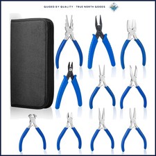 Professional Craft Pliers Set with Assorted Tools for Jewelry Making and Repair