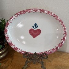 Vintage Chaparral Pottery Hand-Painted Heart ...