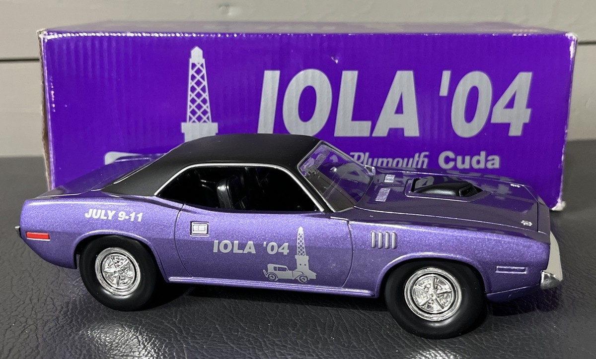 Racing Champions 1:24 DieCast 1971 Plymouth Purple “Cuda”Barracuda