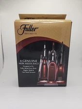 NOP FULLER BRUSH CO. 6 (SIX) GENUINE HEPA MEDIA BAGS ITEM FBH-6