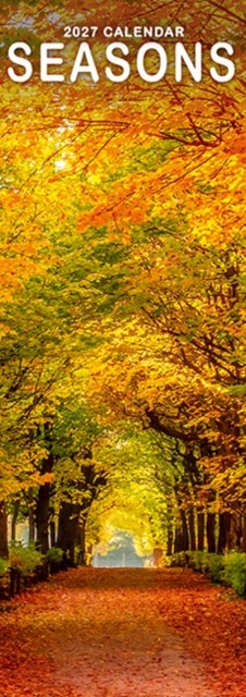 Seasons Slim 2027 Calendar  Slimline Wall by Publishing Avonside | 2026 - Image 2