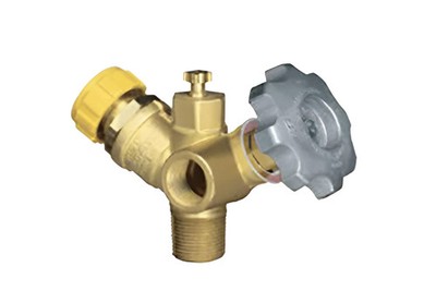 Engineered Controls ASME Multivalve 3/4'' M. NGT 12'' Dip Tube F. POL ACME LP Gas