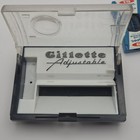 Vintage 1960 Gillette Fatboy F4 Adjustable Safety Razor Set w/ Case & Blades — photo 9