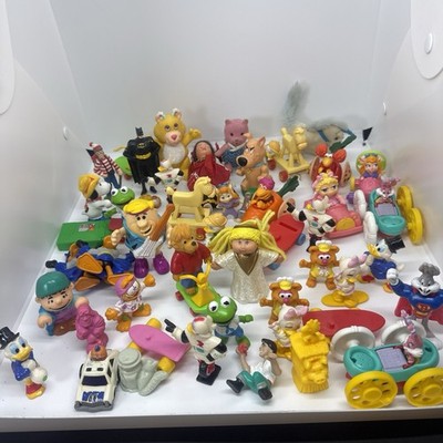 Lot of 50+ Vintage McDonald s Burger King MISC Happy Meal Kids Toys 80's 90's