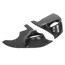 Pair Speaker Kick Panels Compatible with 1981-1987 Chevy GMC Pickup Truck Bla...