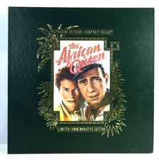 The African Queen Laserdisc Box Set Book Script Lithos Bogart Hepburn Fine