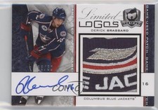 2008-09 Upper Deck The Cup Limited Logos 13/50 Derick Brassard #LL-DB Auto 2d8