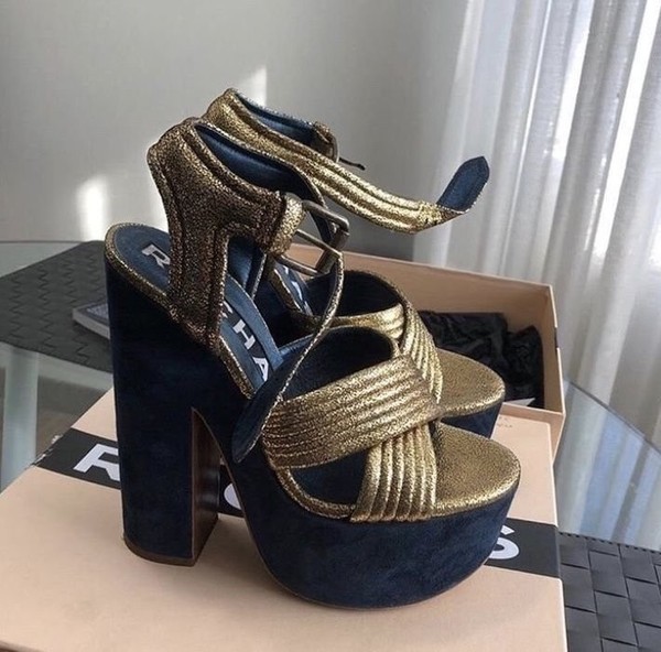 Women Rochas Heels 38.5
