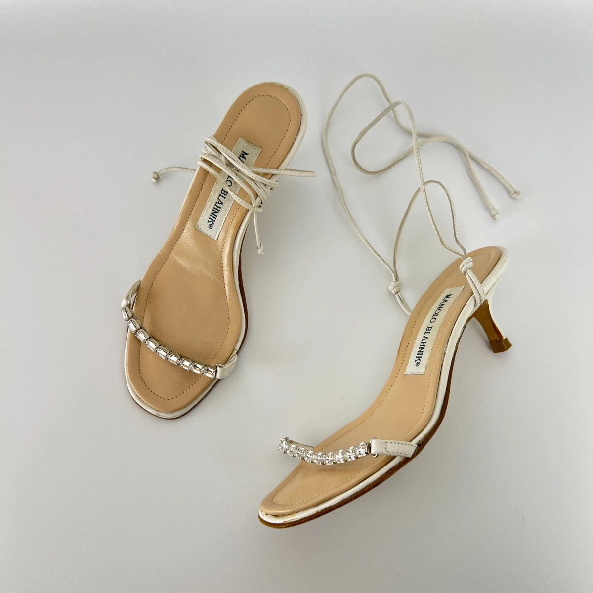 Manolo Blahnik Women's Lace Up Casual Heels for Women for sale | eBay