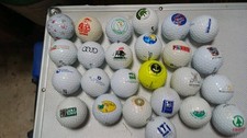 25 x Logo Golfbälle Gebraucht Golfball
