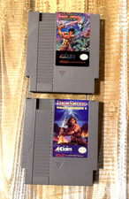 Vintage Nintendo Wizards Warriors / Iron Sword: Wizards Warriors II NES