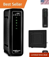 Compact DOCSIS 3.0 Cable Modem Router Combo - AC1600 WiFi, Easy Setup