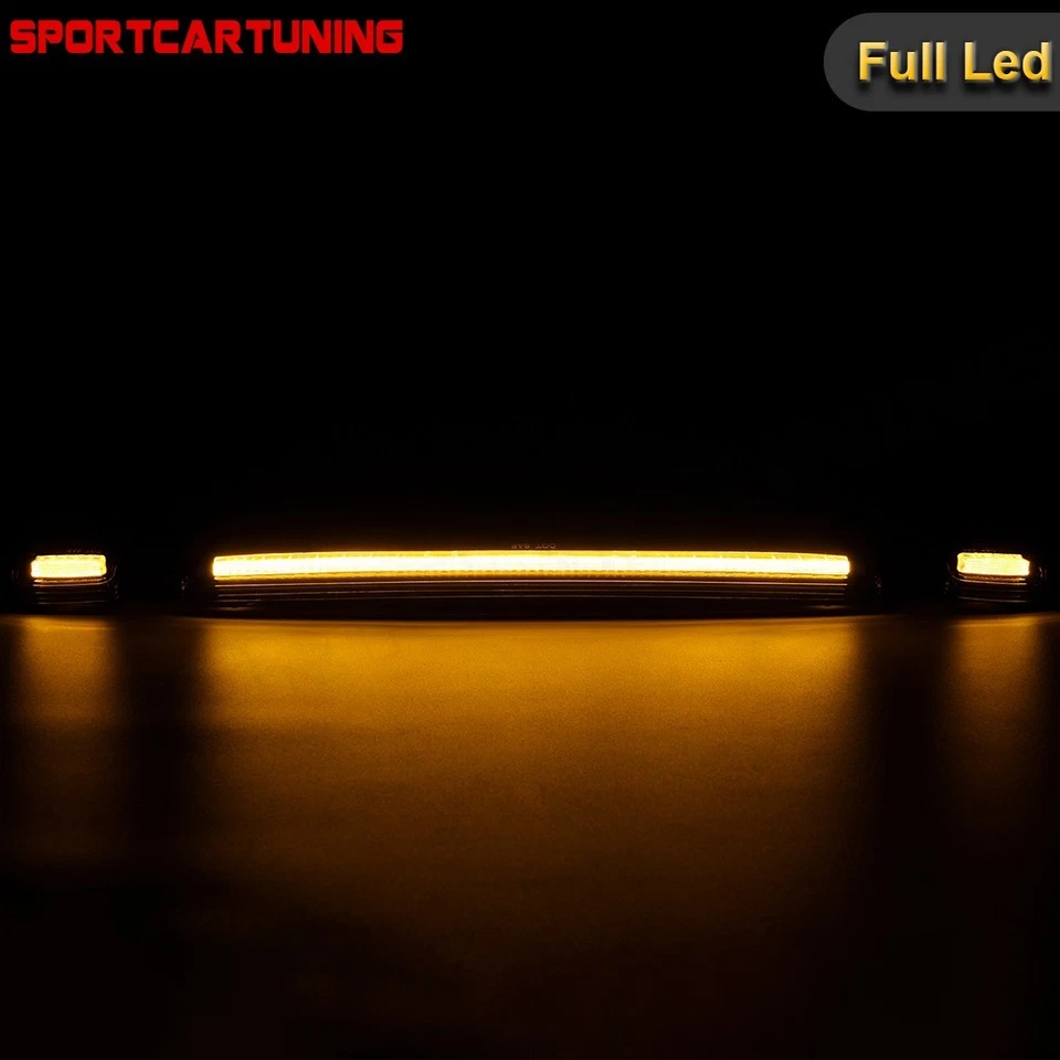 Светодиодные габаритные огни для крыши с желтой кабиной для Chevy Silverado GMC 2500HD 3500HD 2015-2019 годов выпуска - Изображение 2 из 4