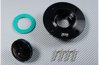 Benzinklappe Tankdeckel Schnell schwarz für Suzuki RF 900 R RF900R 1994-98