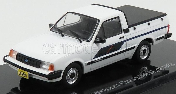 Modellauto Statisch Chevrolet Chevy 500 Sle PICK-UP 1988 Weiss Massstab 1/43-image