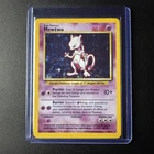 Mewtwo 10/102 Base Set Holo Rare Pokemon Card WOTC 1999 Vintage