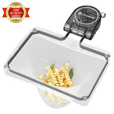 Kitchen Sink Strainer with Filter Mesh Bag, Food Waste Filter Basket, Suction Cu
