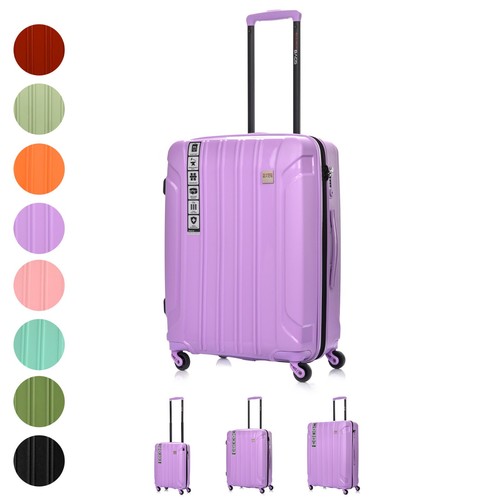 MALETA Juego de maletas Maleta de viaje TSA Cerradura 55cm/65cm/75cm Entrada USB SWISSBAGS