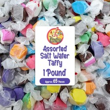 Salt Water Taffy Asorted Mix, Individually Wrapped - 1 1 Pound, Assorted