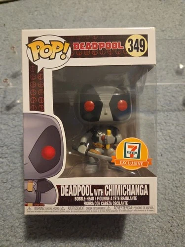 Funko Pop! Vinyl: Marvel - Deadpool with Chimichanga - 7-Eleven (Exclusive) #349