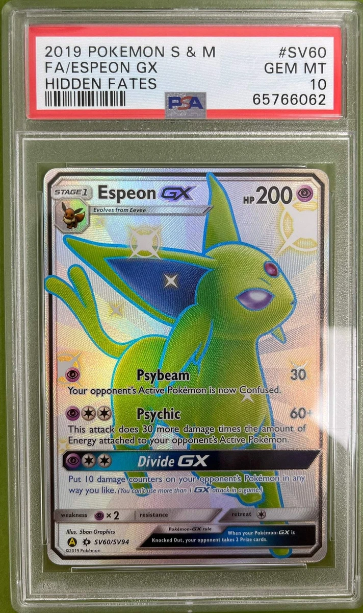 Pokémon TCG Professional Sports Authenticator (PSA) Shiny Holo