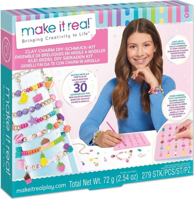 Make It Real - Kit Per Gioielli Fai Da Te Con Charm In Argilla -