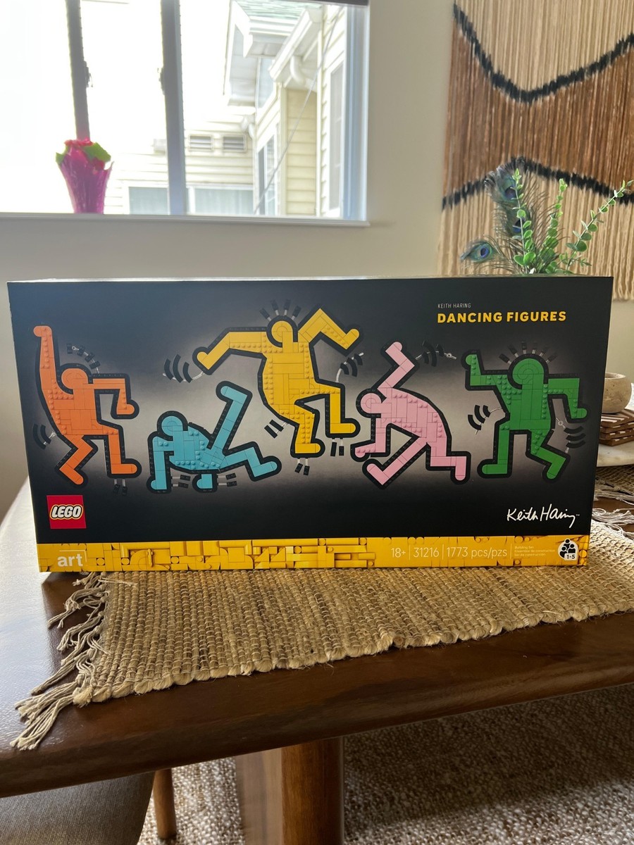 Keith Haring LEGO Set 31216 KH Dancing Figures 1773 Pieces LEGO