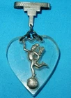 WW2 ROYAL CORPS OF SIGNALS MILITARY SWEETHEART BADGE FOB PENDANT WORLD WAR II