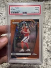 Bo Nix Orange Disco Prizm PSA 9