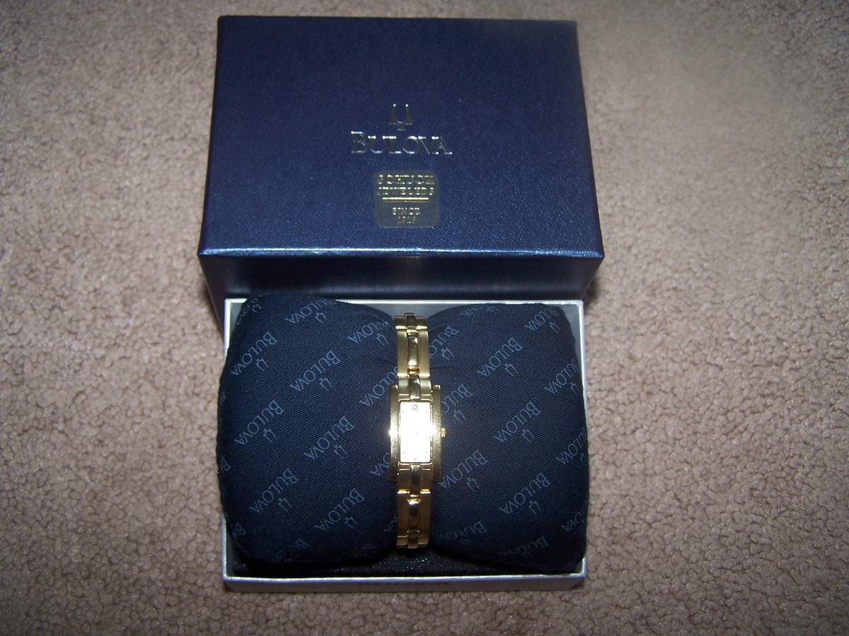 Bulova Women\'s Watch NIB NIB BULOVA WOMENS WRIST WATCH w/ DIAMOND @@ BEAUTIFUL @@ | eBay main image 3