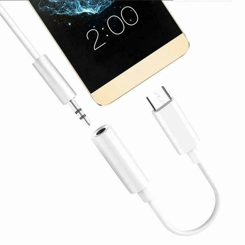 ADAPTADOR CABLE AURICULARES SAMSUNG 3.5 MM AUDIO AUXILIAR A USB TIPO C Huawei Y OTROS Foto 3 de 4