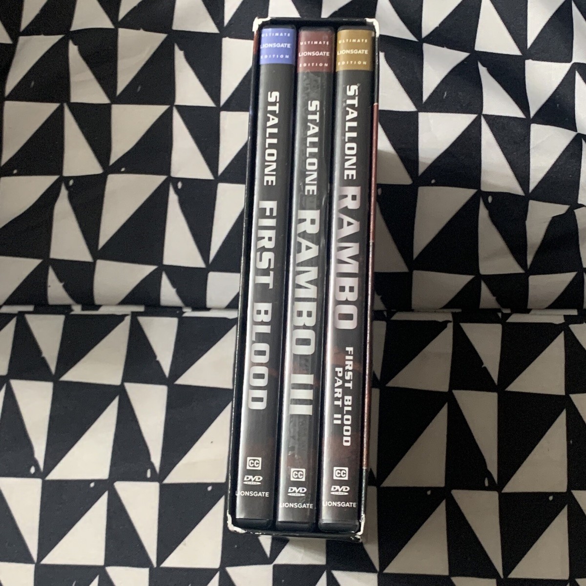 Rambo Ultimate Edition DVD Trilogy Box Set First Blood Part