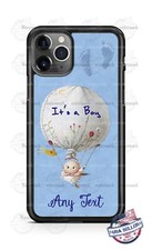 Funda de teléfono personalizada Baby Announcement It's a Boy para iPhone Samsung LG Google