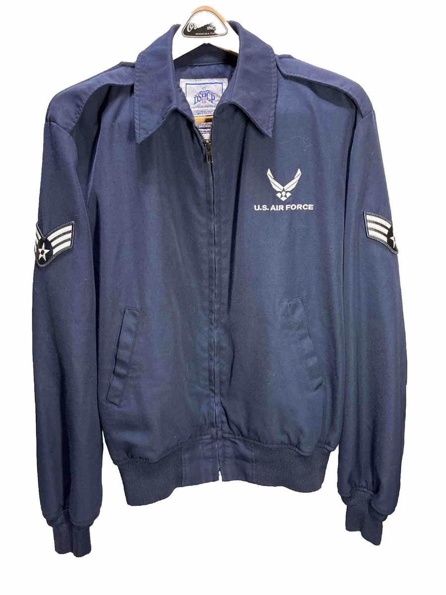 DSCP Wings Collection U.S. Airforce Jacket Men's Size 44L Navy