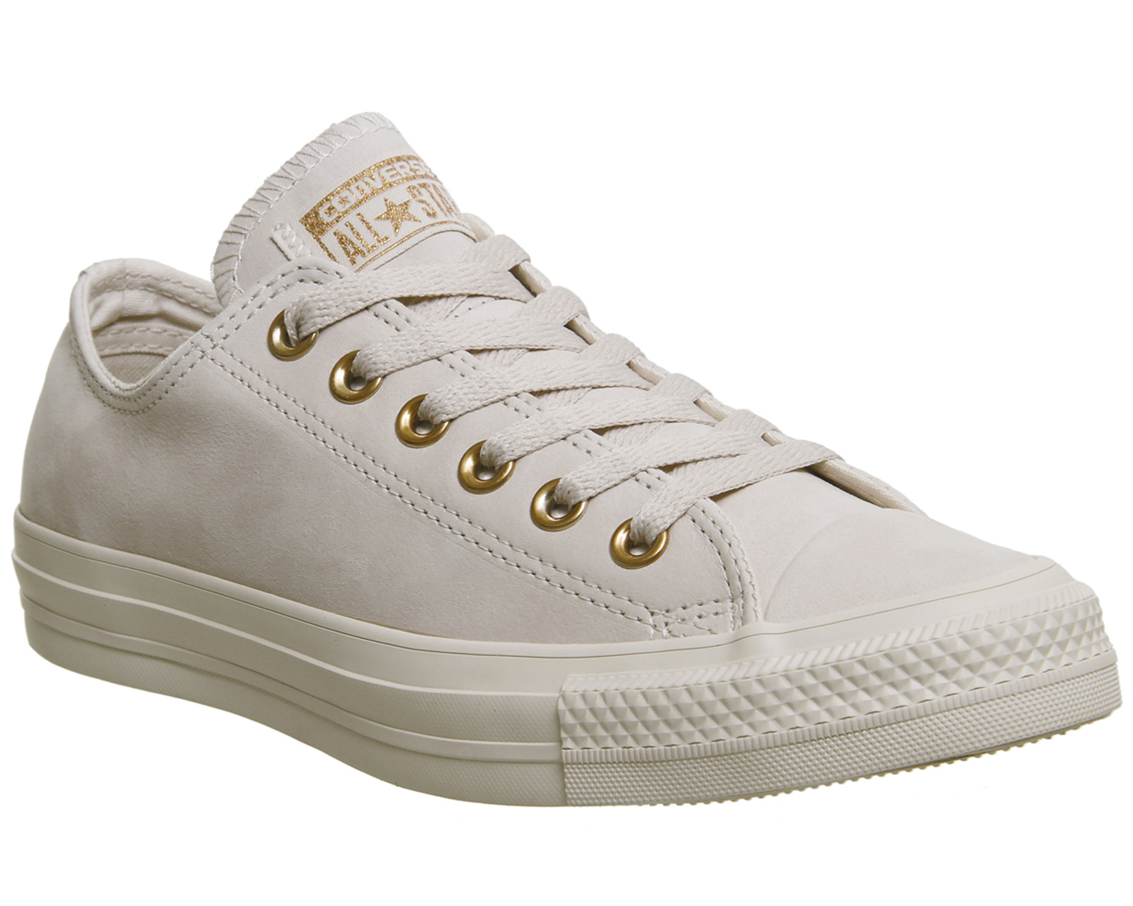 Mujeres Converse Natural De Cuero Con Cordones Zapatillas Size * visualización ex Mujeres Converse Natural De Cuero Con Cordones Zapatillas Size * visualización ex