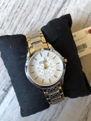 Coach Damen klassische Signature Uhr Giveaway Abschluss Einschreibung C 14501610