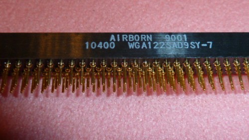 NUEVO AIRBORN WGA122SAD9SY-7 HEMBRA RECTA CONN 122S 3 FILAS 122 CONTACTO MIL ESPECIFICACIONES - Imagen 4 de 9