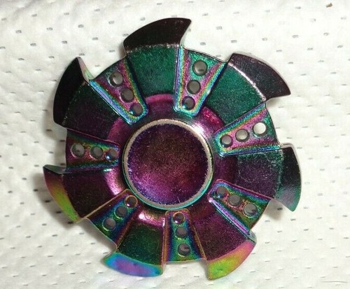 SPINNER--ONE--METAL MULTI COLOR----L@@K - Picture 1 of 2