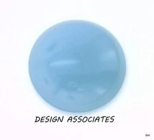 AQUA  BLUE CHALCEDONY 19 MM ROUND CUT CAB OUTSTANDING BLUE COLOR (173620)