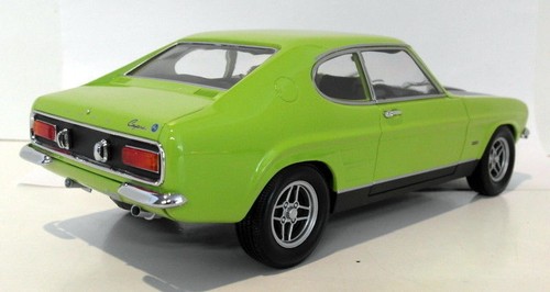 Minichamps 1/18 Scale Diecast - 150 089075 Ford Capri MK1 RS 2600 1970 Grn Blk - Picture 3 of 5
