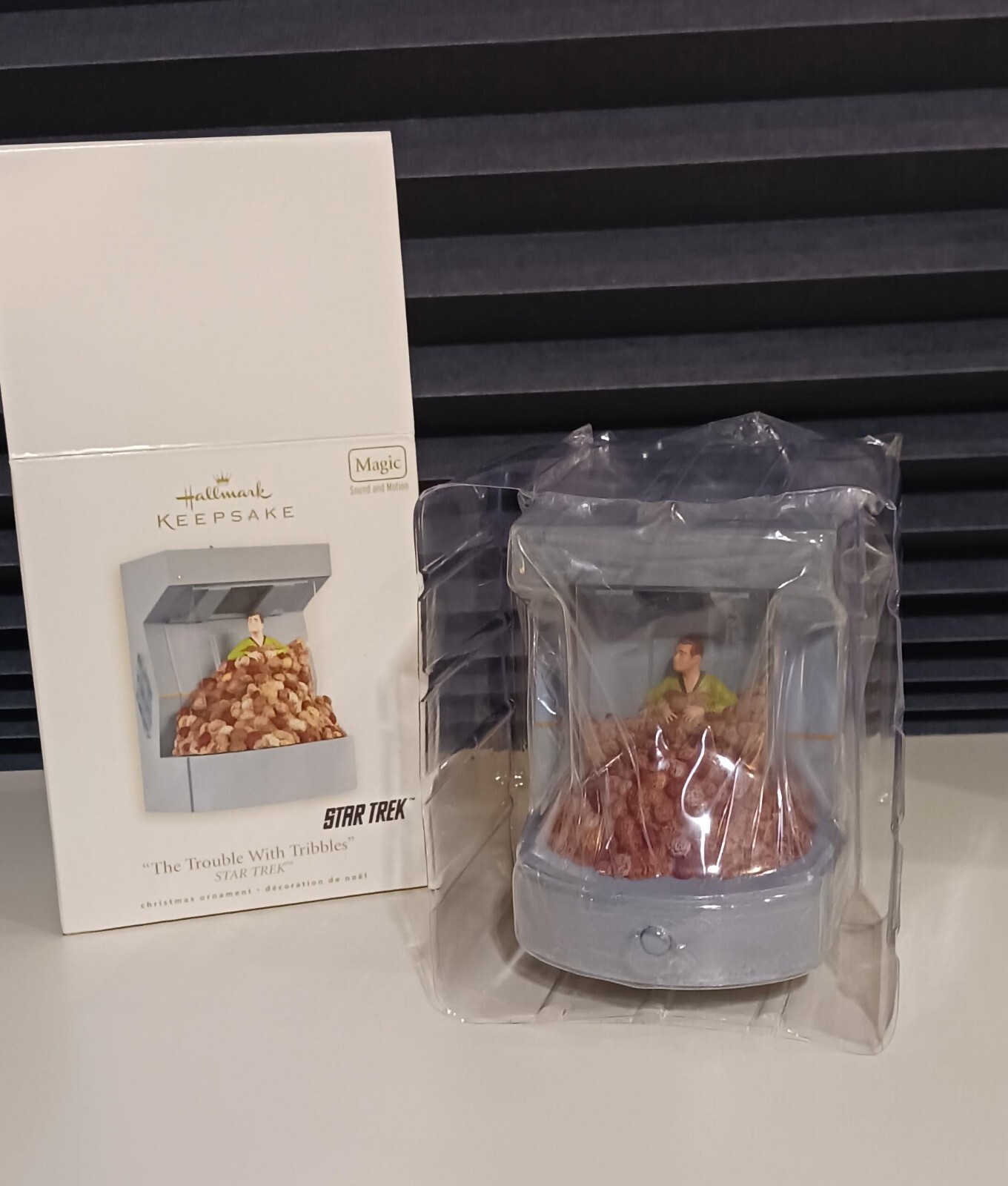 Hallmark Star Trek TOS Trouble with Tribbles Keepsake Ornament 2008 Christmas Tree Decoration