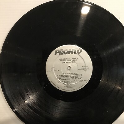 Rocio Durcal – Canta A Juan Gabriel Vol. 5 LP 1981 Pronto