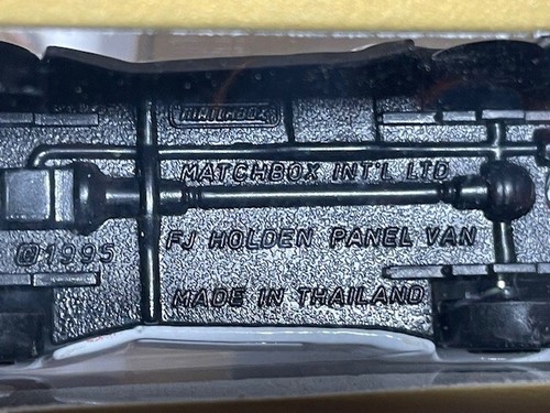 1995 Matchbox Australian Collectors Model FJ Holden Panel Van, Auto One, 1/64 - Picture 3 of 4