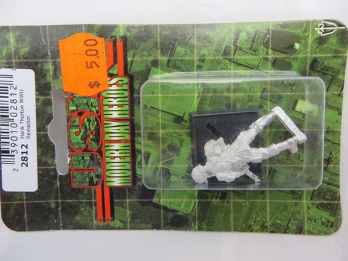 Modern Day Heros RAFM Silberfuchs Hank WW2 Reinactor 25mm Feder Blister USX  - Bild 1 von 2