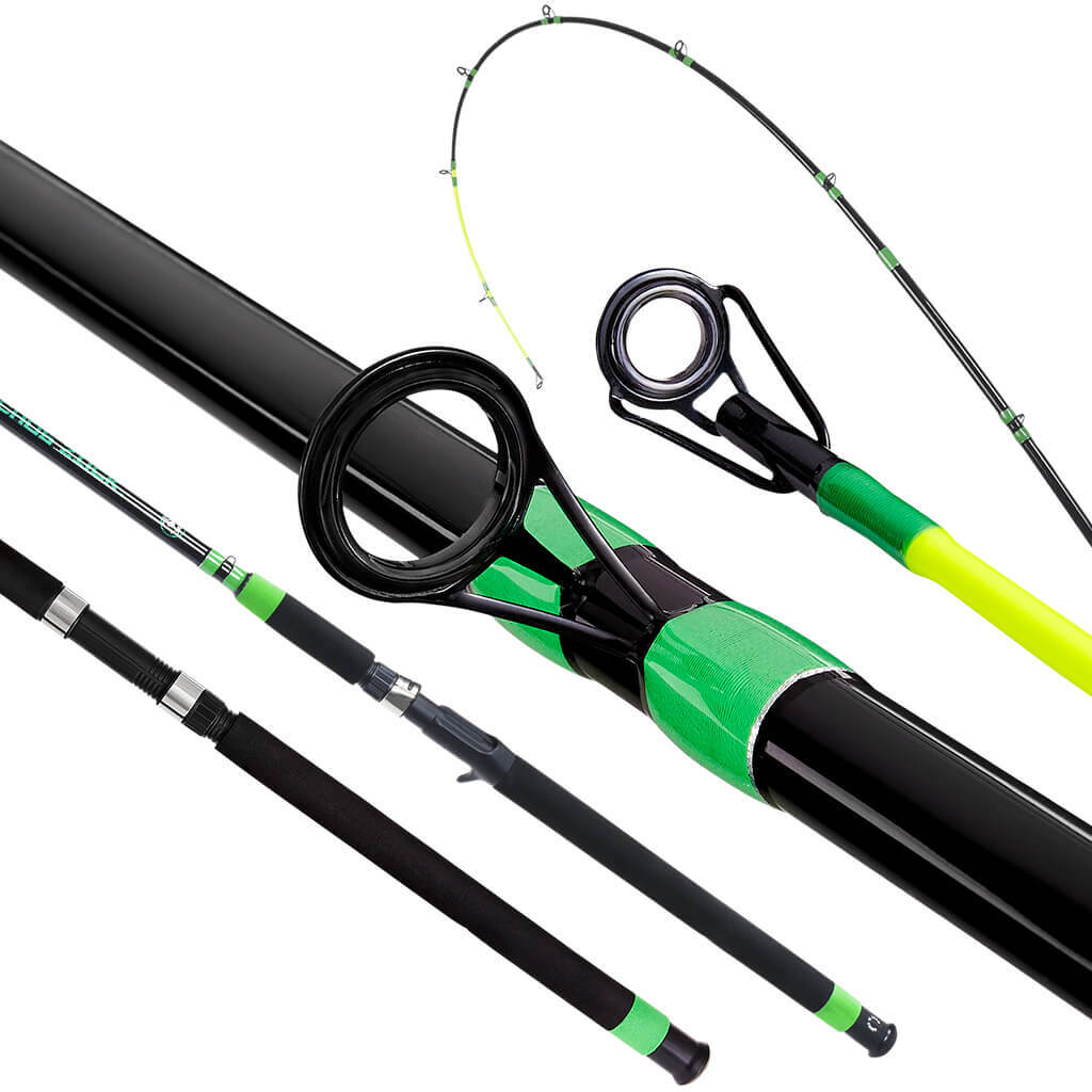 Casting Rod Uscacat701mh HT OL WHISKERS 7ft SPINNING MH Catfish
